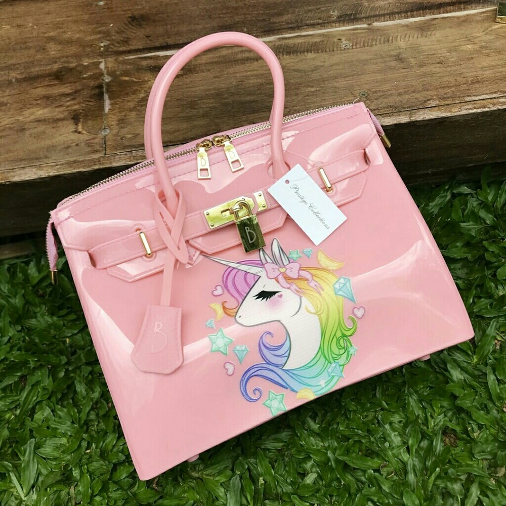 Beachkin Pink Printed Bag